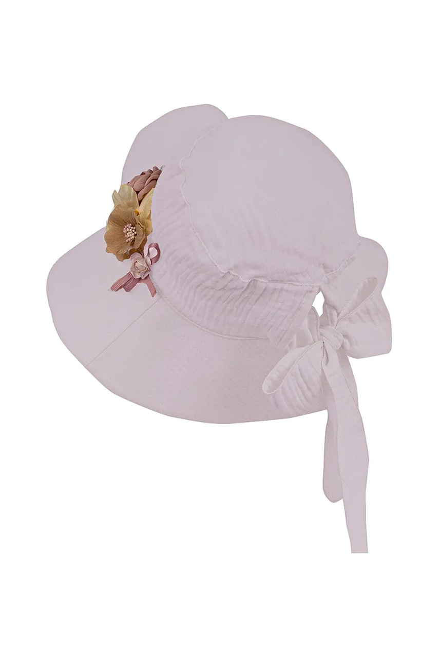 Детская хлопковая шляпа Jamiks JAGIENKA цвет фиолетовый хлопковая JLH081