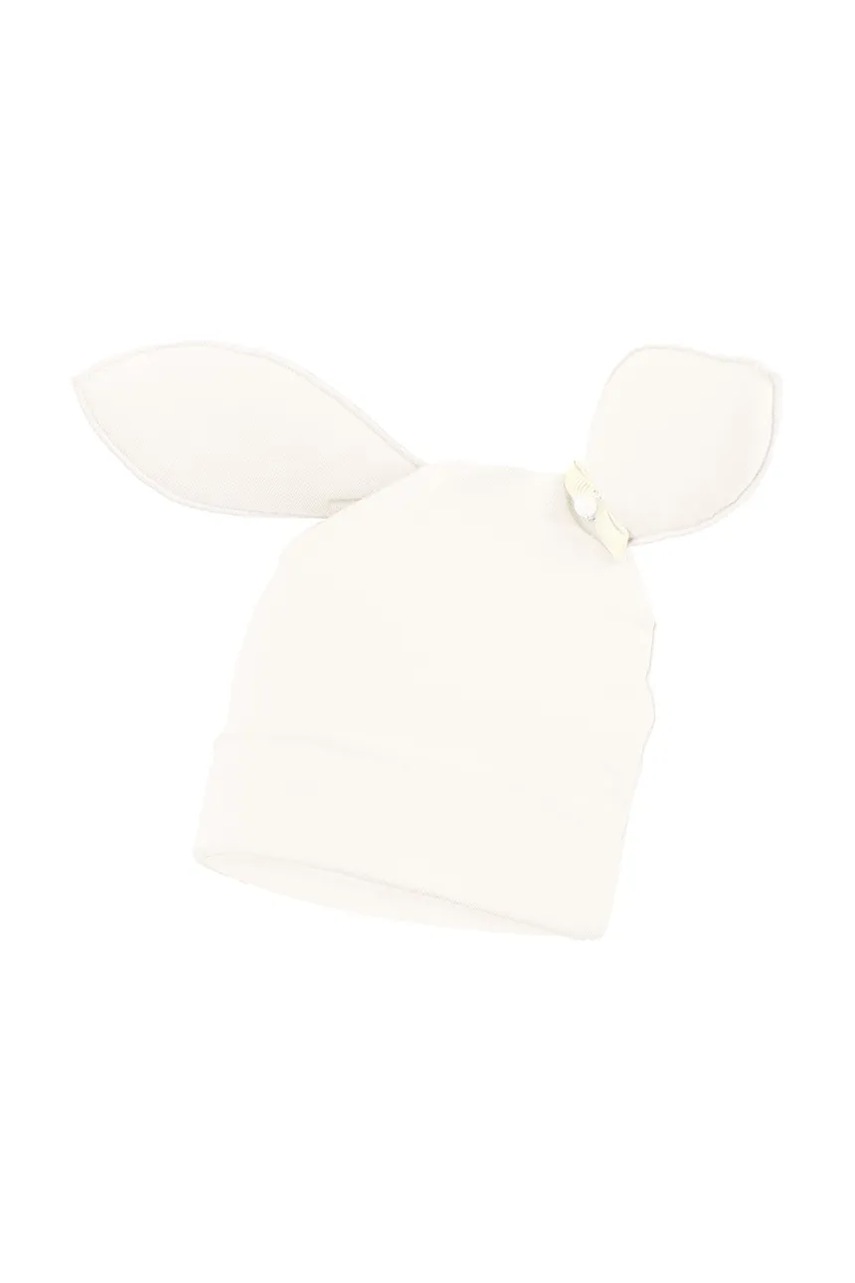 Детская шапка Jamiks LEANDRA цвет бежевый из тонкого трикотажа JWH018