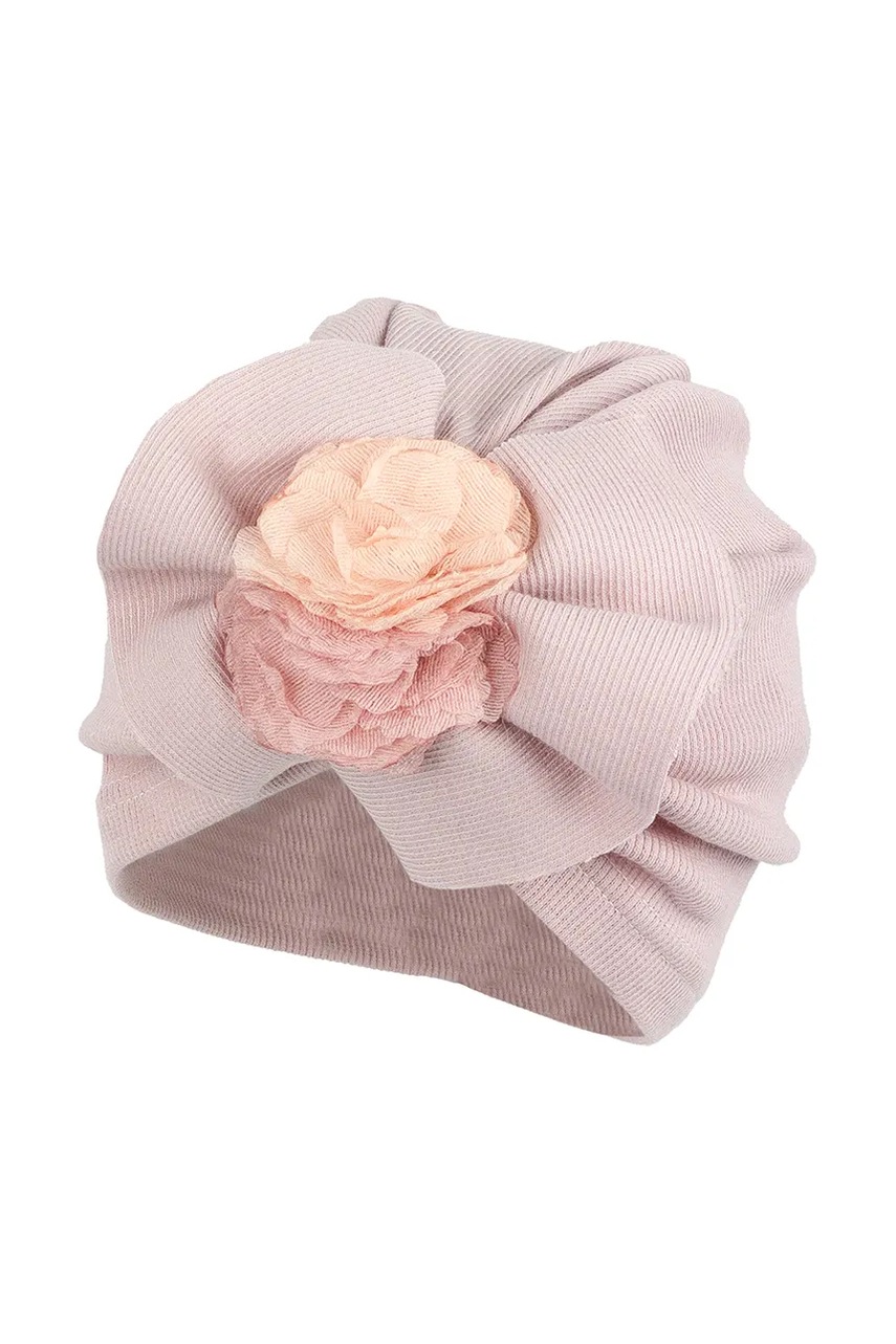 Детская шапка Jamiks ONDINE цвет фиолетовый из тонкого трикотажа JWH075