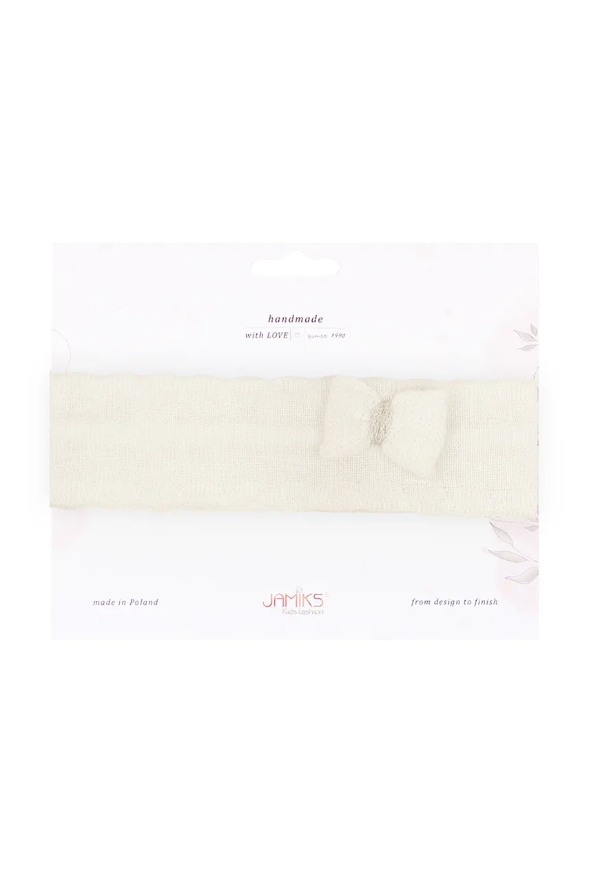 Детская повязка для волос Jamiks RISA цвет бежевый JWH117
