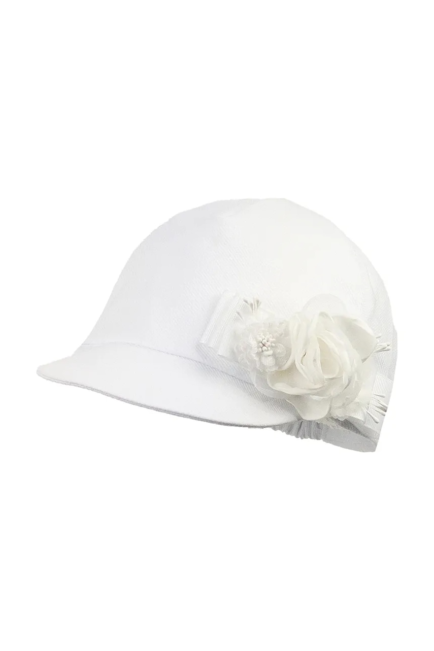 Дитяча бавовняна кепка Jamiks SIRI колір білий з аплікацією JLH084 в Полтаві Дитяча бавовняна кепка Jamiks SIRI колір білий з аплікацією JLH084 в Полтаві