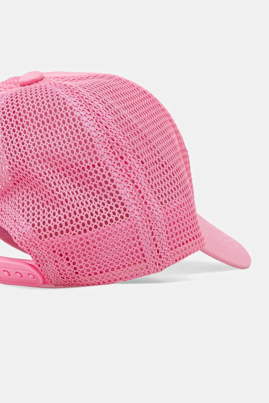 Детская кепка United Colors of Benetton цвет розовый с принтом 6XJNGA01F в Ивано-Франковске Детская кепка United Colors of Benetton цвет розовый с принтом 6XJNGA01F в Ивано-Франковске