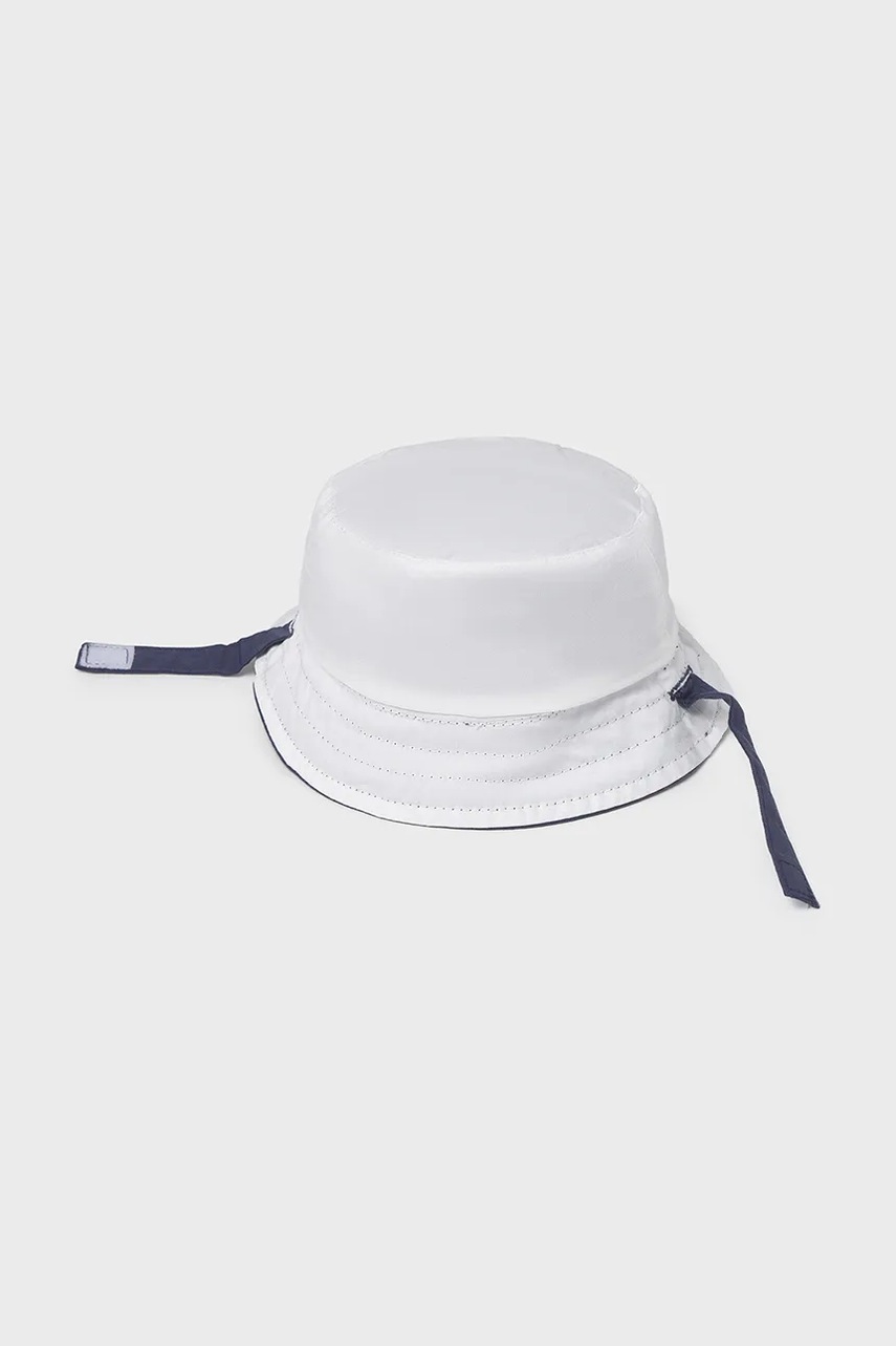 Детская хлопковая шляпа Mayoral Newborn цвет синий хлопковый 9881