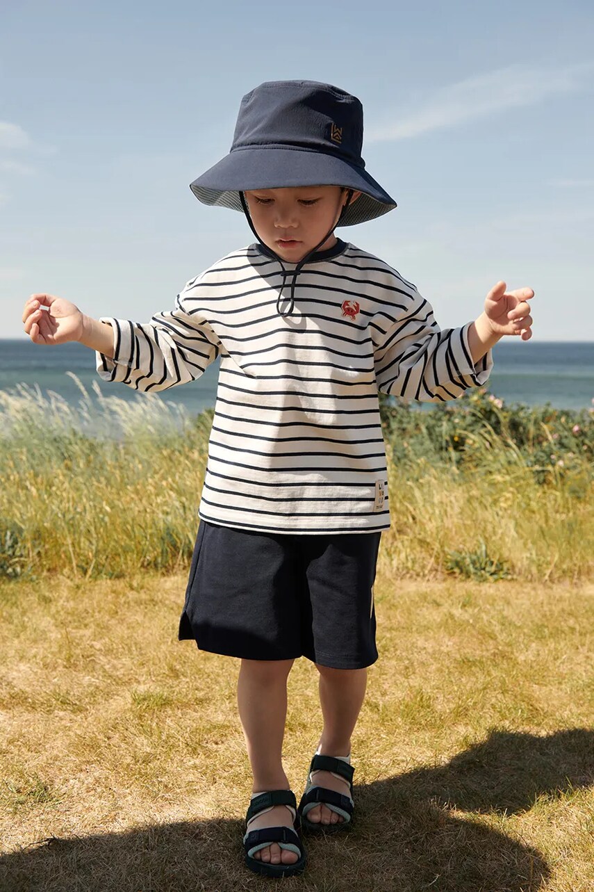 Liewood pălărie copii Seraphina Sporty Bucket Hat culoarea albastru marin, LW19666