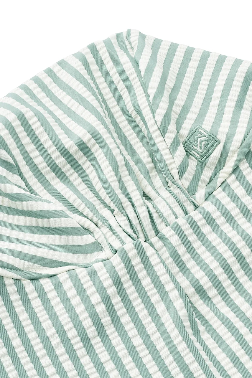 Детская кепка Liewood Cecilia Seersucker Swim Hat цвет бирюзовый узор LW19939 в Тернополе Детская кепка Liewood Cecilia Seersucker Swim Hat цвет бирюзовый узор LW19939 в Тернополе