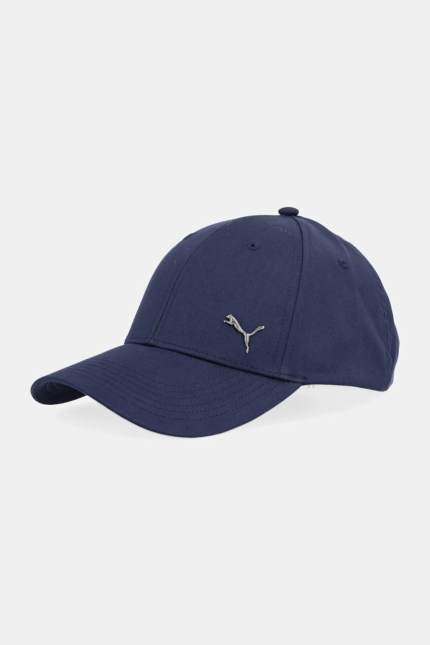 Puma șapcă de baseball pentru copii ESS METAL CAT BB Cap culoarea albastru marin, cu imprimeu, 026116 Puma șapcă de baseball pentru copii ESS METAL CAT BB Cap culoarea albastru marin, cu imprimeu, 026116