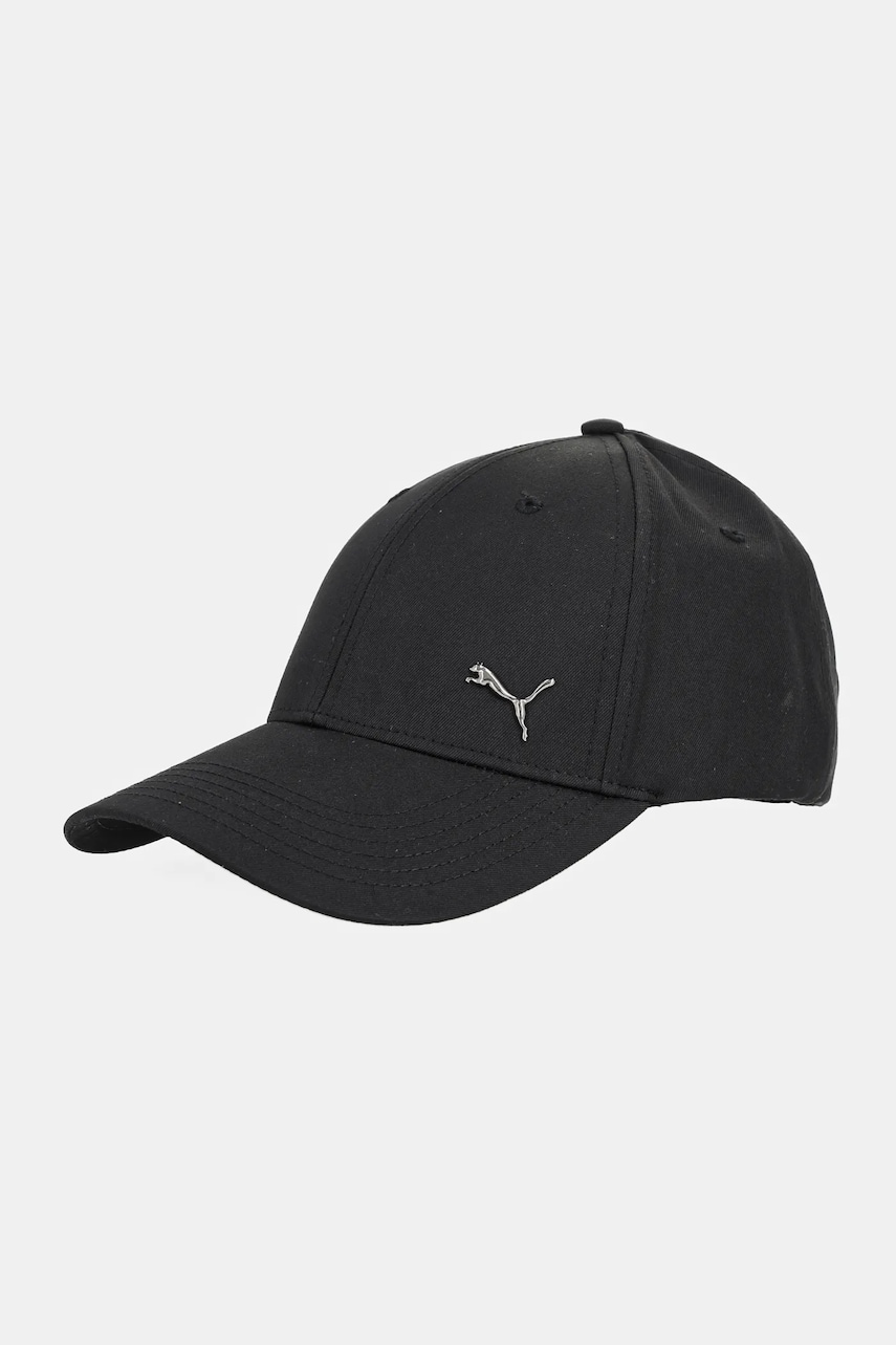 Puma șapcă de baseball pentru copii ESS METAL CAT BB Cap culoarea negru, cu imprimeu, 026116 Puma șapcă de baseball pentru copii ESS METAL CAT BB Cap culoarea negru, cu imprimeu, 026116