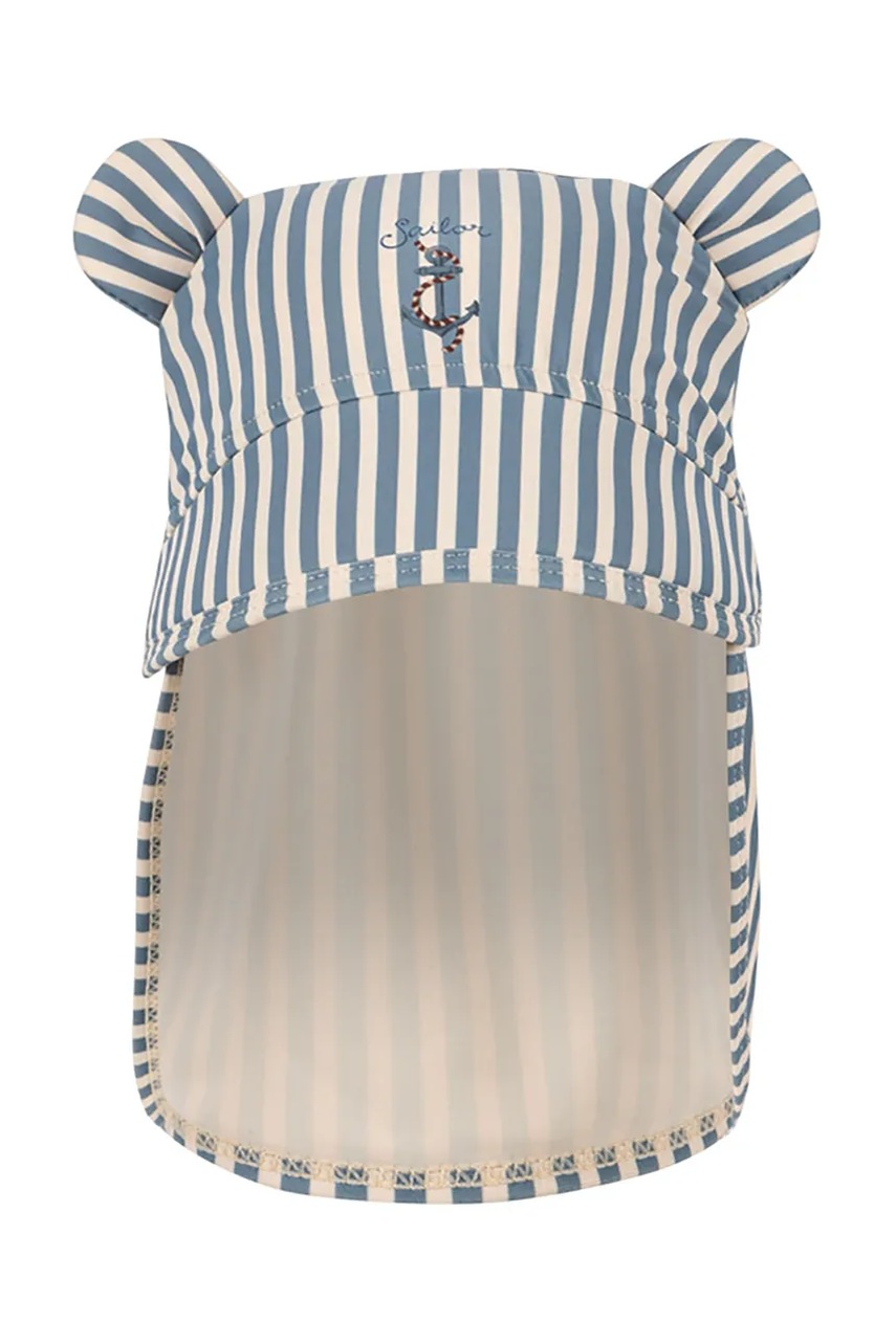 Детская шапка Konges Sløjd ASTER BEAR SUN HAT GRS узор KS102477