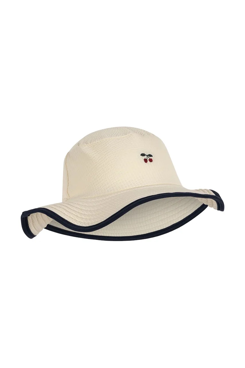Konges Sløjd palarie copii SAILOR BUCKET HAT culoarea bej, KS102635 Konges Sløjd palarie copii SAILOR BUCKET HAT culoarea bej, KS102635