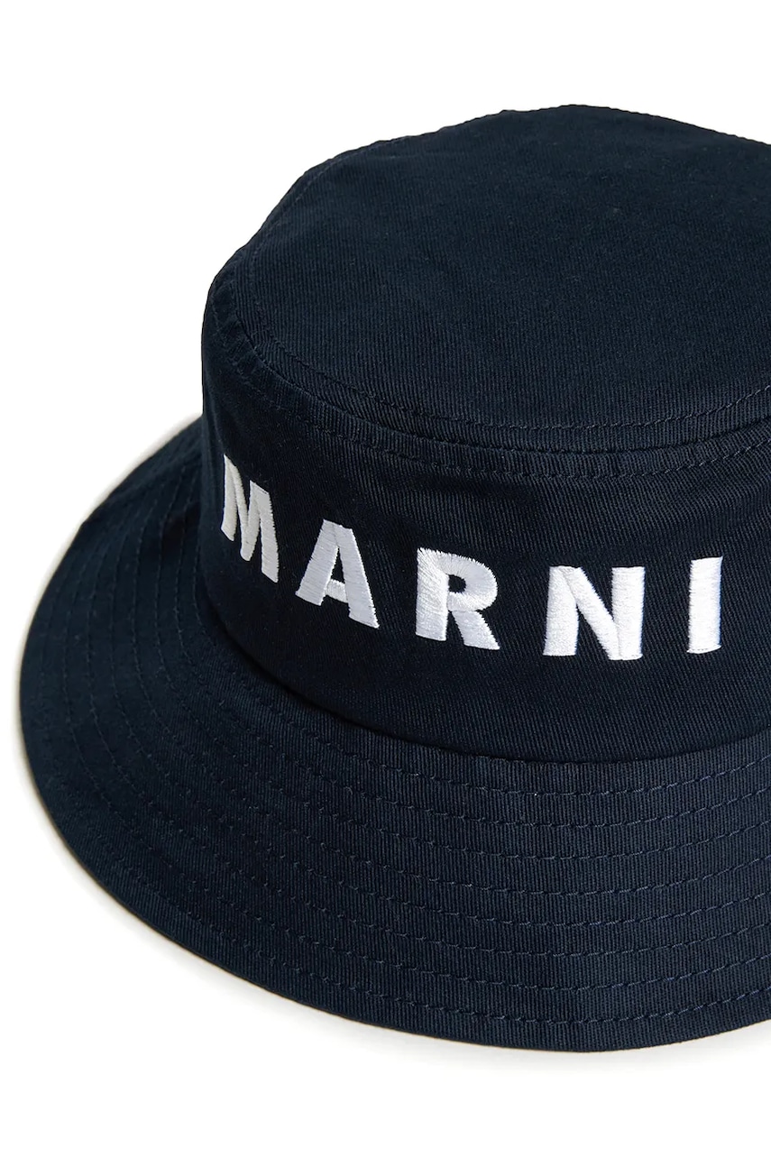 Detský bavlnený klobúk Marni MF35B HAT