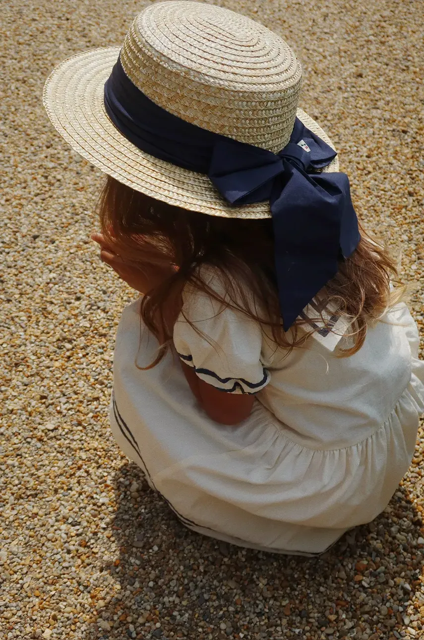 Levně Klobouk Konges Sløjd ALLIE SAILOR HAT béžová barva, KS103180