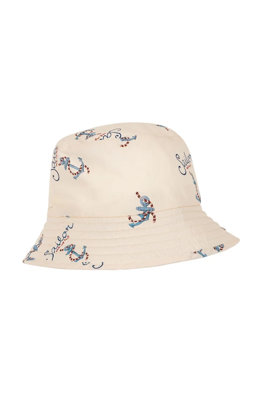 Шляпа Konges Sløjd ASNOU BUCKET HAT цвет бежевый KS103343 Шляпа Konges Sløjd ASNOU BUCKET HAT цвет бежевый KS103343