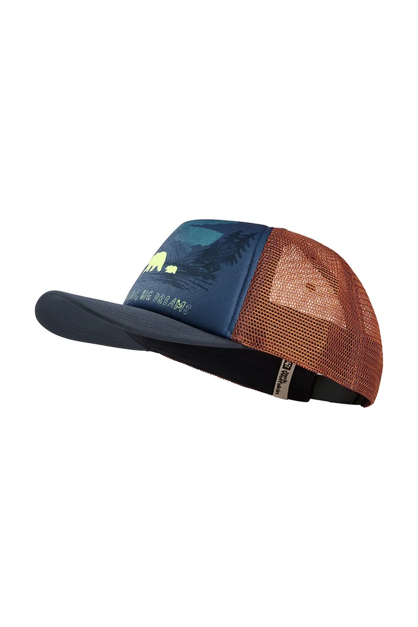Дитяча кепка Jack Wolfskin ANIMAL MESH CAP K візерунок 1908565