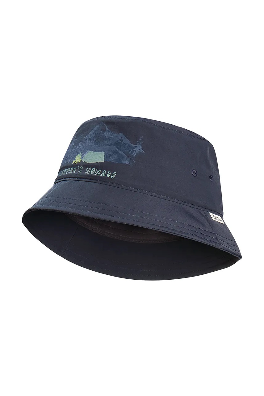 Детская шляпа Jack Wolfskin WOODS BUCKET HAT K цвет синий A63679