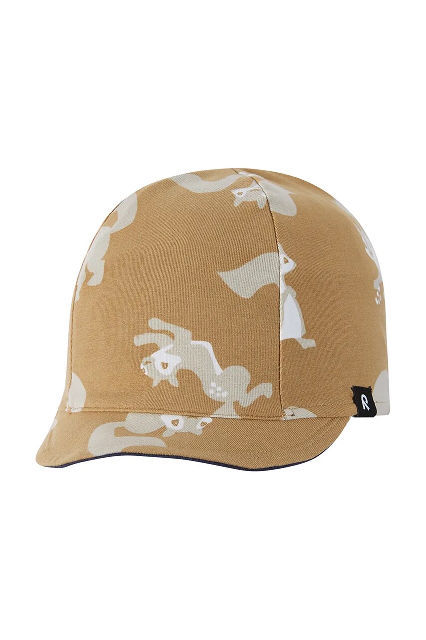 Reima șapcă de baseball pentru copii Kilppari culoarea maro, modelator, 5300161C