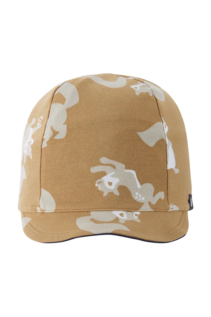 Дитяча кепка Reima Kilppari колір коричневий візерунок 5300161C в Тернополі Дитяча кепка Reima Kilppari колір коричневий візерунок 5300161C в Тернополі