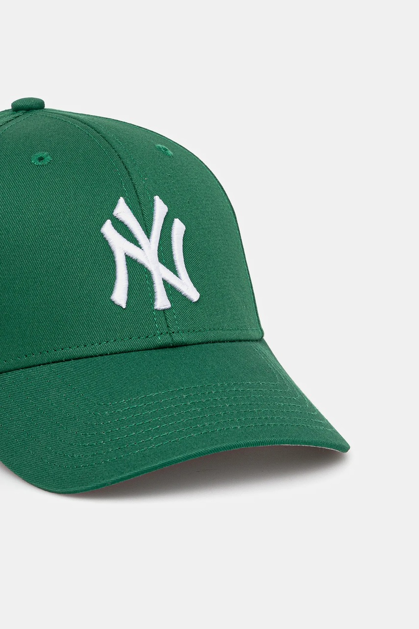 Хлопковая кепка 47 brand MLB New York Yankees цвет зелёный с аппликацией B-RAC17CTP-KY-KIDS в Тернополе Хлопковая кепка 47 brand MLB New York Yankees цвет зелёный с аппликацией B-RAC17CTP-KY-KIDS в Тернополе