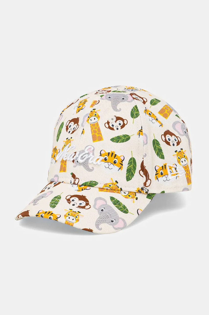 New Era sapca NEW ERA culoarea bej, cu imprimeu, 60667523