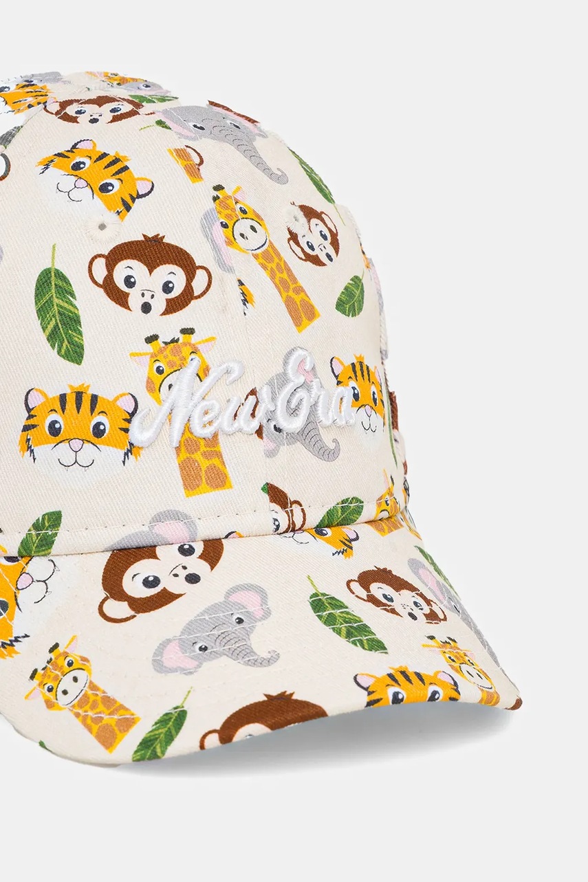 Кепка New Era NEW ERA колір бежевий візерунок 60667523