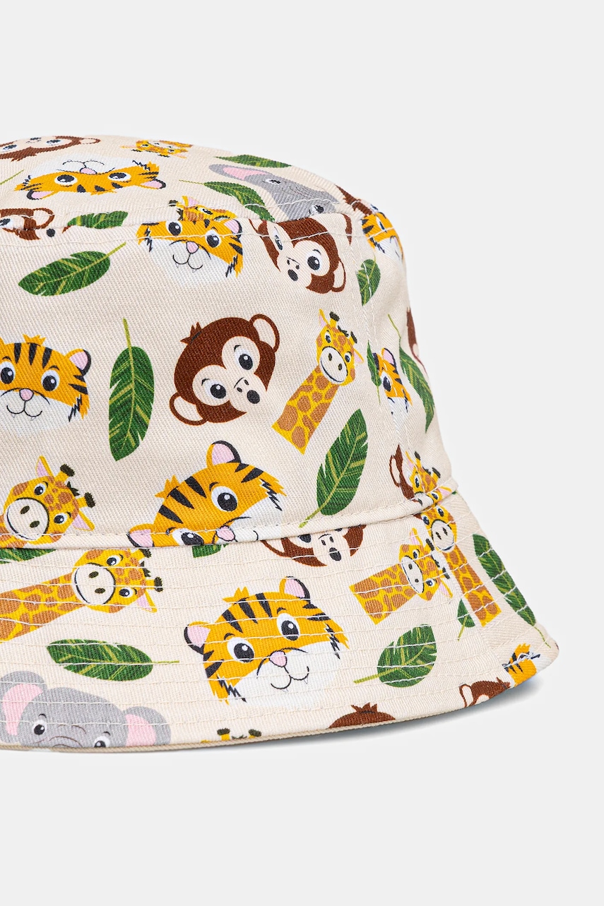 Детская хлопковая шляпа New Era NEW ERA цвет бежевый хлопковая 60667518 Детская хлопковая шляпа New Era NEW ERA цвет бежевый хлопковая 60667518