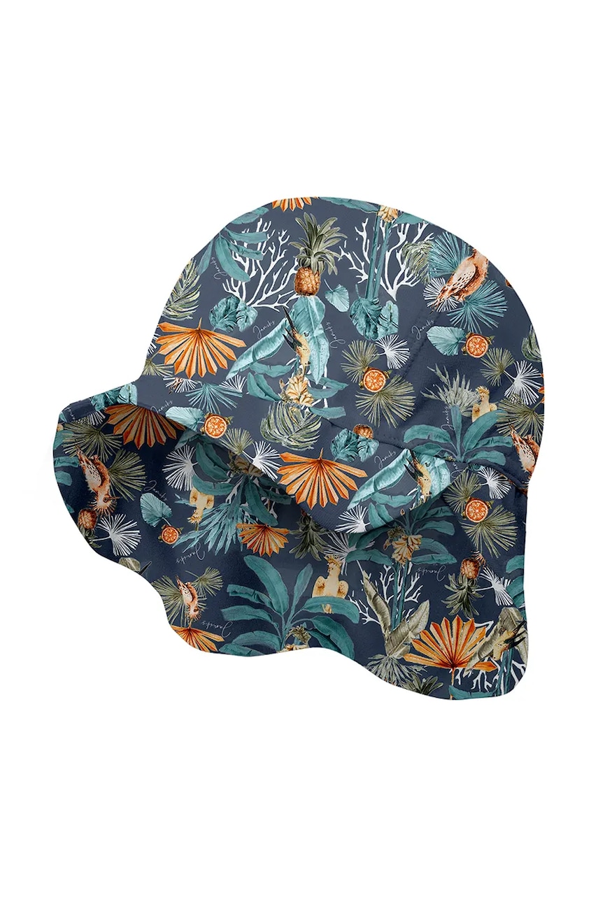 Дитяча шапка Jamiks MURANO колір синій візерунок JLH156 в Тернополі Дитяча шапка Jamiks MURANO колір синій візерунок JLH156 в Тернополі