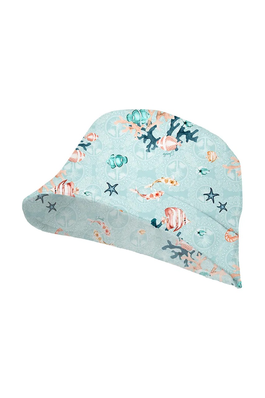 Детская шляпа Jamiks PIKSI цвет бирюзовый JLH098