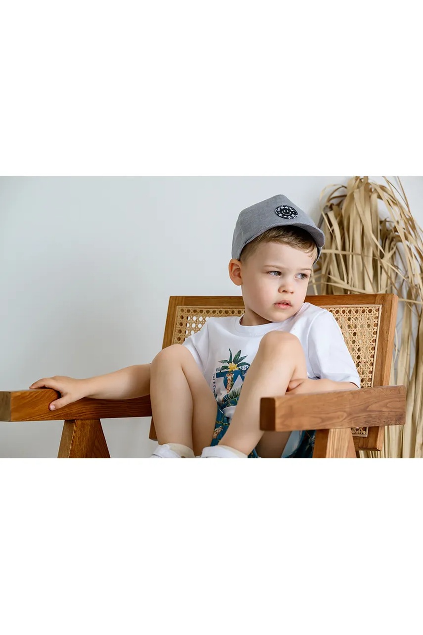 Dětská bavlněná kšiltovka Jamiks OMER (obrázek 3)