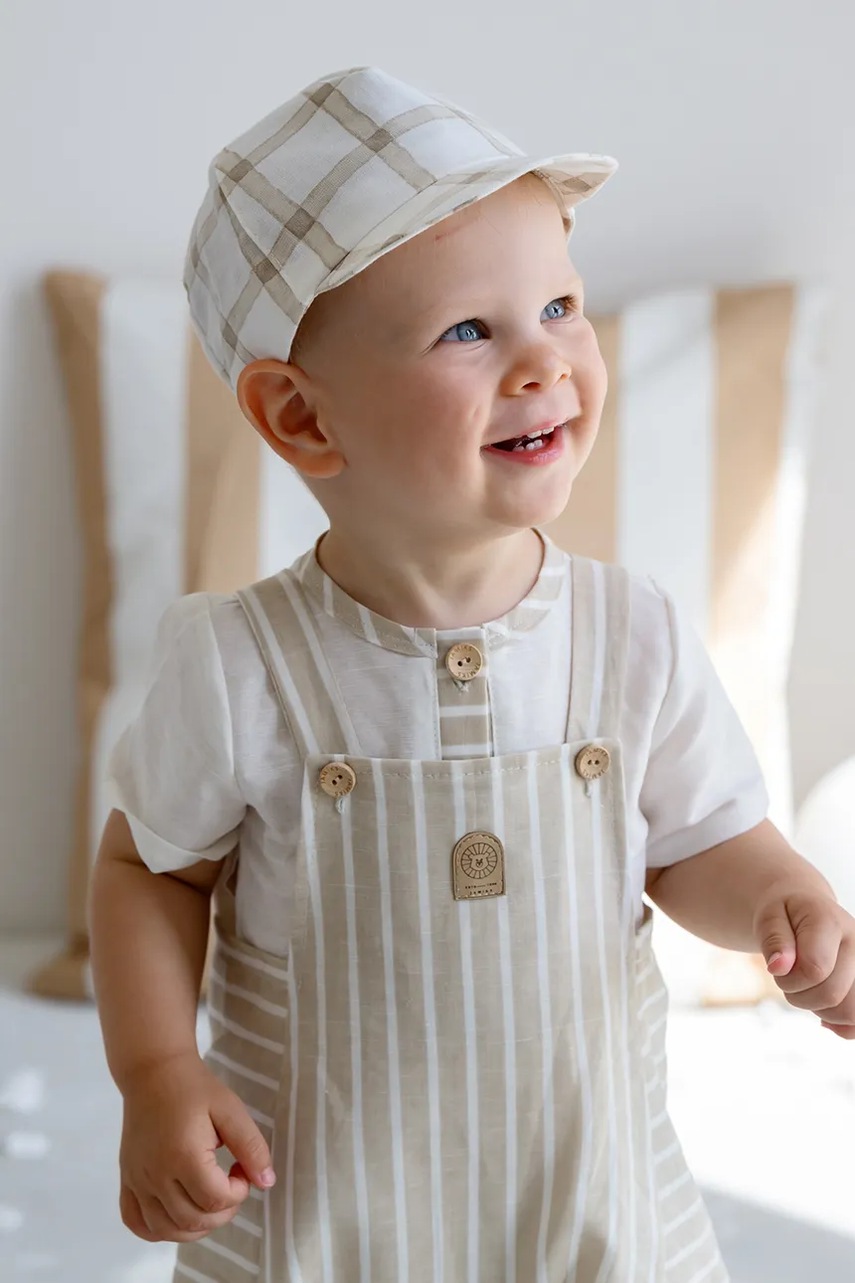 Dětská plátěná čepice Jamiks RAMSEY (obrázek 4)