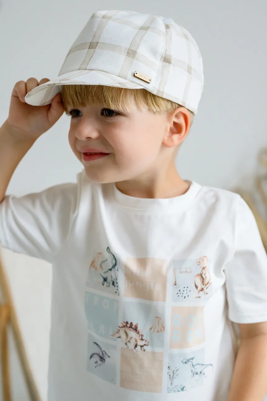 Dětská plátěná čepice Jamiks RAMSEY (obrázek 6)