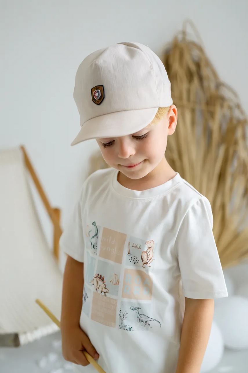 Dětská bavlněná kšiltovka Jamiks REMIK (obrázek 3)