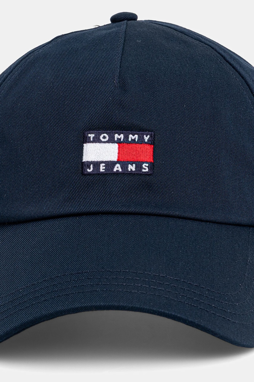Tommy Jeans čiapka so šiltom pánska bavlnená