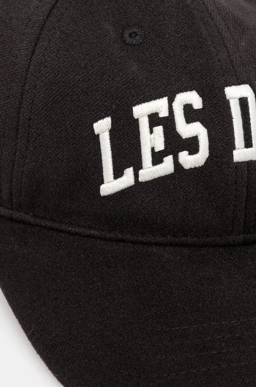 Кепка Les Deux цвет чёрный с аппликацией LDM703040 Кепка Les Deux цвет чёрный с аппликацией LDM703040