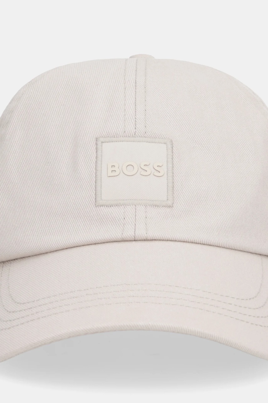 Bavlněná baseballová čepice BOSS Orange