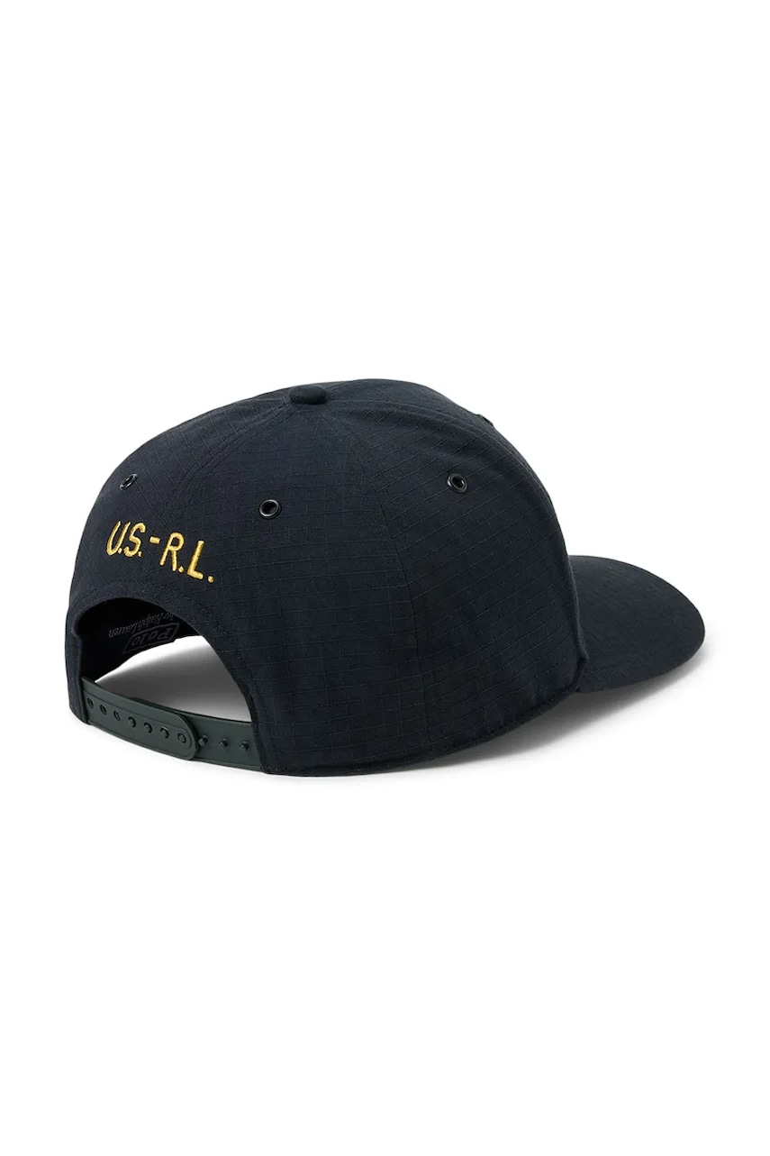 Хлопковая кепка Polo Ralph Lauren цвет чёрный с аппликацией 710957343 Хлопковая кепка Polo Ralph Lauren цвет чёрный с аппликацией 710957343