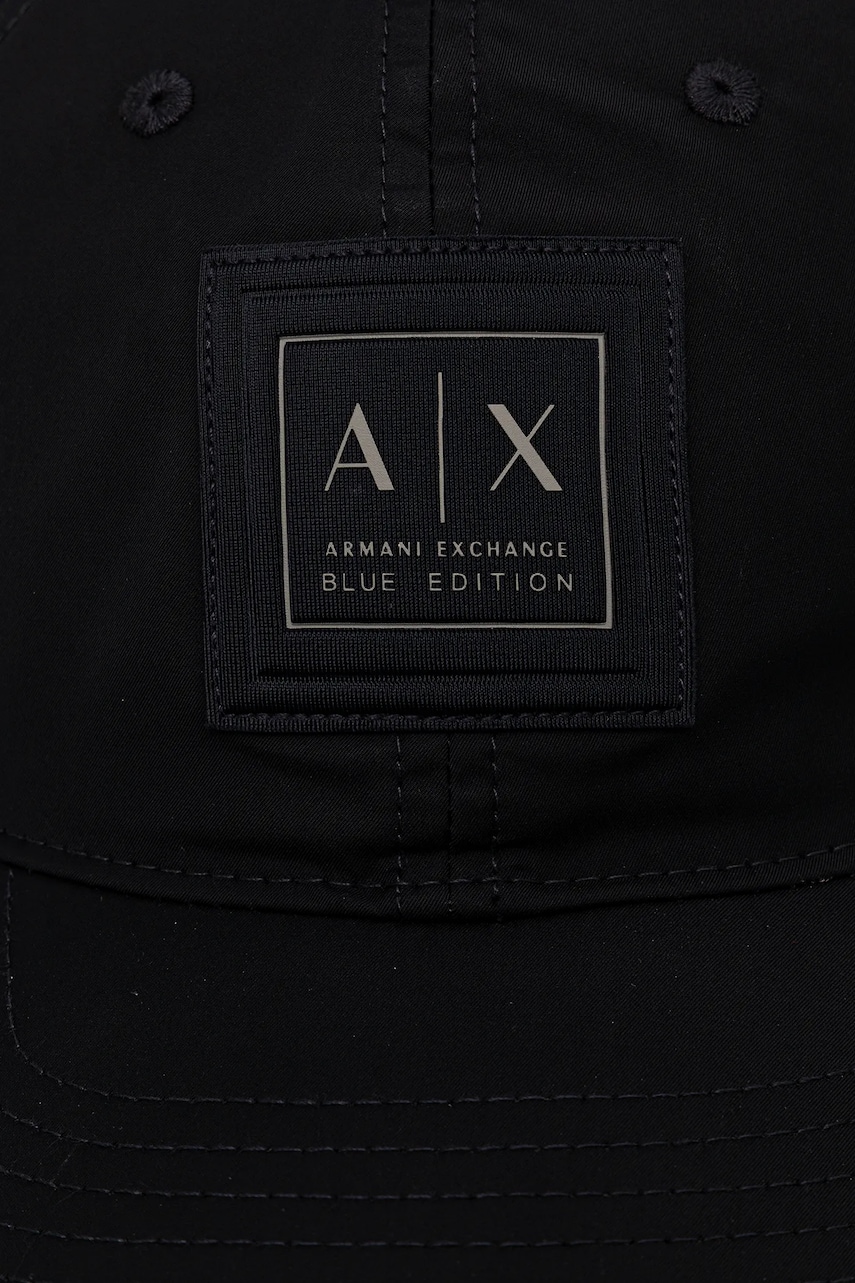 Кепка Armani Exchange цвет синий с аппликацией XM000795 AF12283 Кепка Armani Exchange цвет синий с аппликацией XM000795 AF12283
