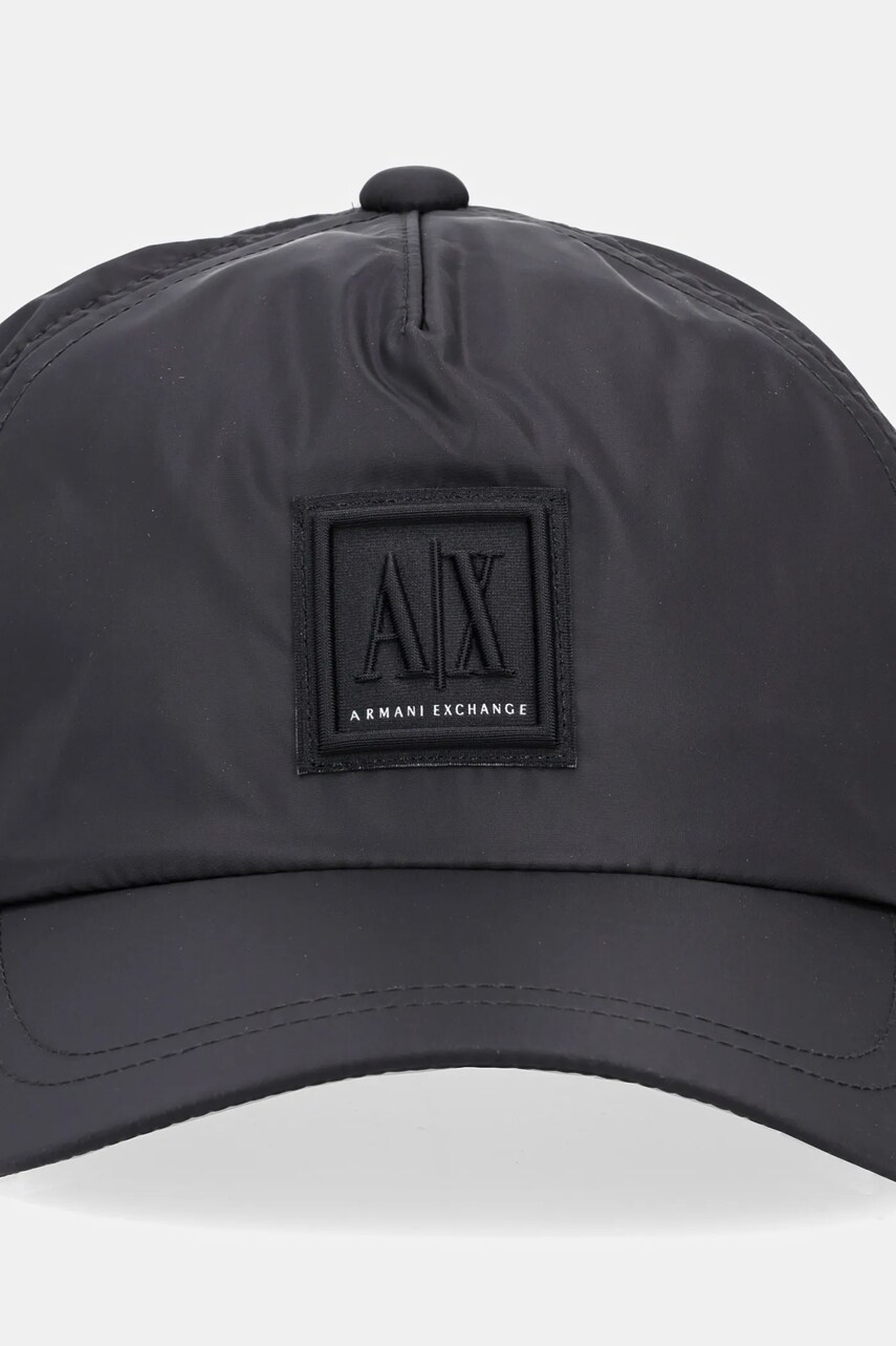 Кепка Armani Exchange цвет чёрный однотонная XM000810 AF13342 Кепка Armani Exchange цвет чёрный однотонная XM000810 AF13342