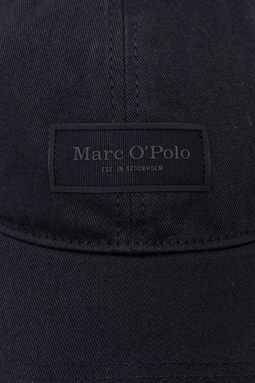 Хлопковая кепка Marc OPolo цвет синий с аппликацией 520803801008 Хлопковая кепка Marc OPolo цвет синий с аппликацией 520803801008