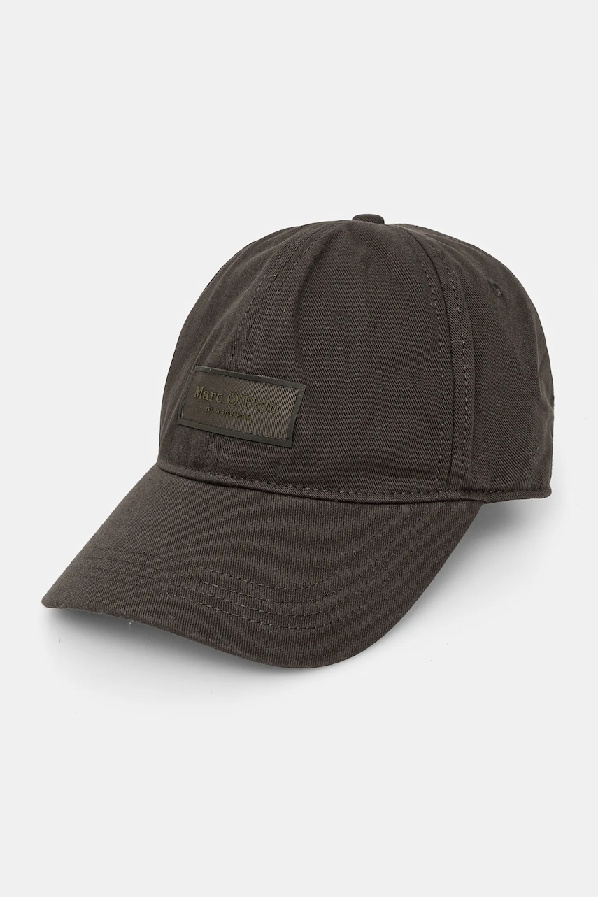 Marc O\'Polo șapcă de baseball din bumbac culoarea verde, cu imprimeu, 520803801008