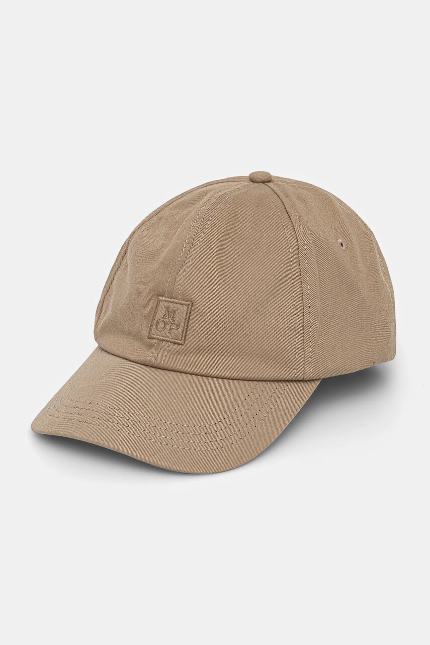 Marc O\'Polo șapcă de baseball din bumbac culoarea verde, neted, 522803801072