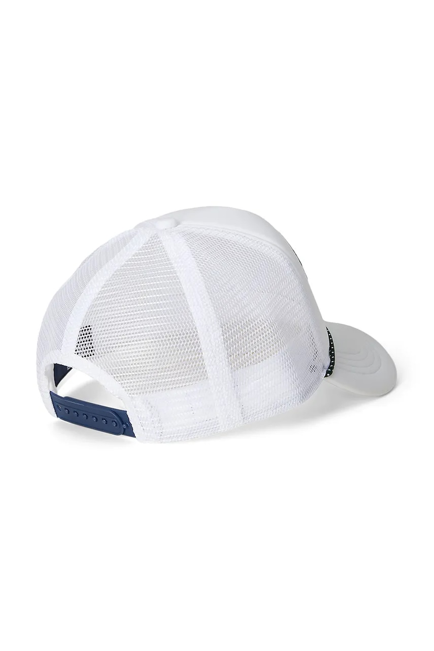 Кепка Polo Ralph Lauren цвет белый с аппликацией 710970544 Кепка Polo Ralph Lauren цвет белый с аппликацией 710970544