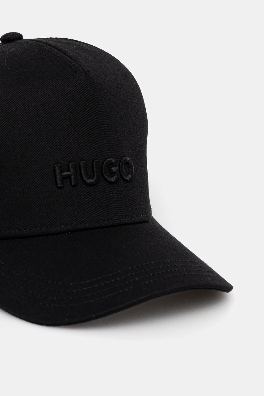 Кепка HUGO цвет чёрный с аппликацией 50535942