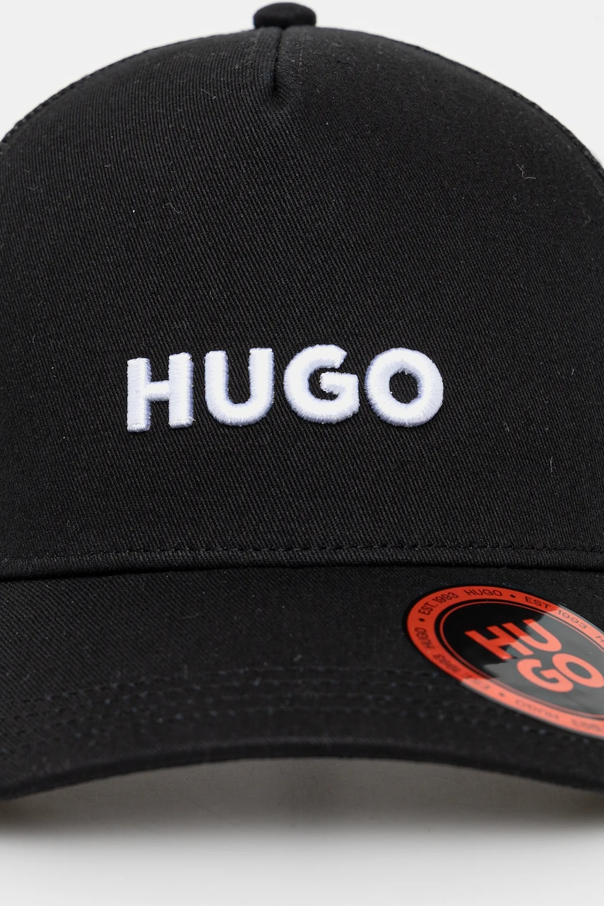 Кепка HUGO цвет чёрный с аппликацией 50535942 Кепка HUGO цвет чёрный с аппликацией 50535942