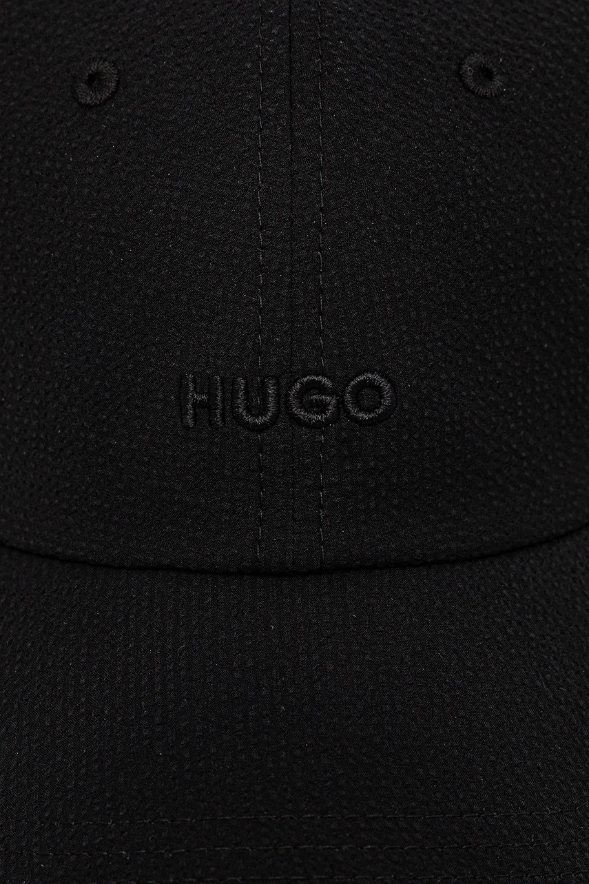 Кепка HUGO цвет чёрный с аппликацией 50539537
