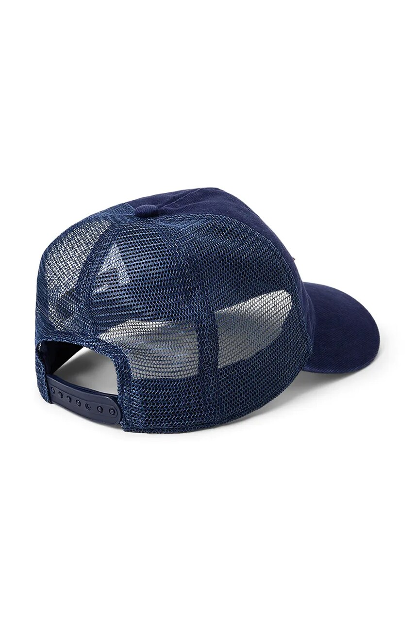 Кепка Polo Ralph Lauren цвет синий с аппликацией 710964054 Кепка Polo Ralph Lauren цвет синий с аппликацией 710964054