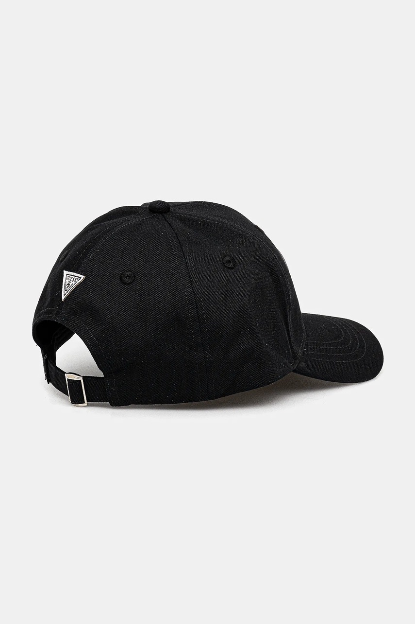 Guess pamut baseball sapka fekete, férfi, nyomott mintás, M5GZ07 WO07T termék 2. képe