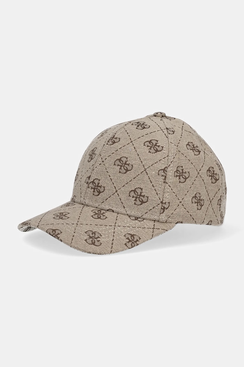 Levně Kšiltovka Guess JACQUARD zelená barva, vzorovaná, M5GZ18 WGUE0