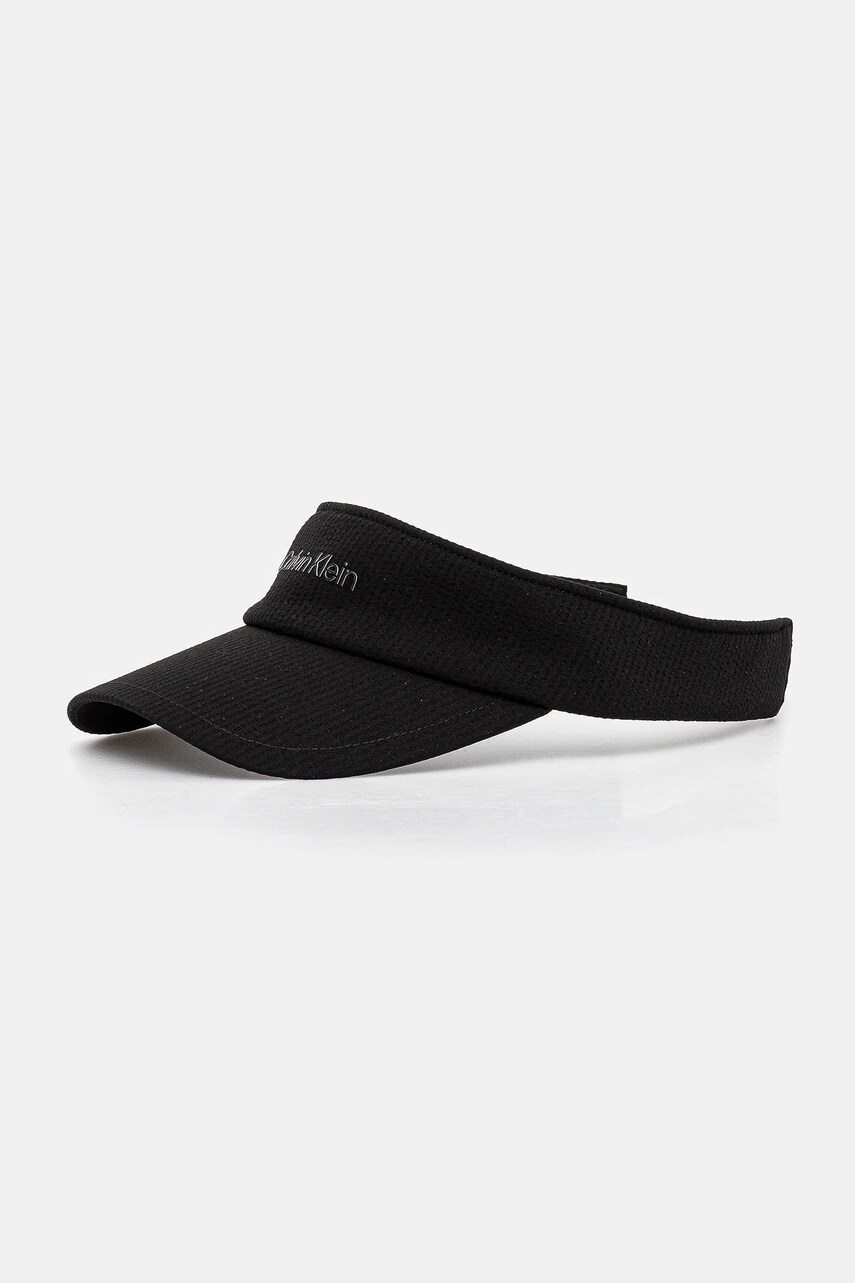 

Козирка Calvin Klein в черно с изчистен дизайн K50K512973, Черен