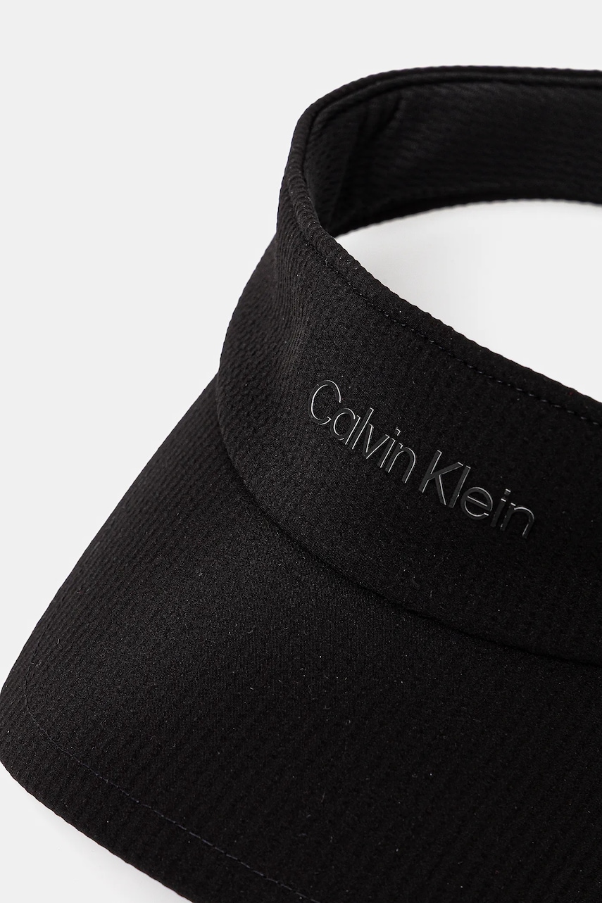 Козырек от солнца Calvin Klein цвет чёрный однотонная K50K512973 Козырек от солнца Calvin Klein цвет чёрный однотонная K50K512973