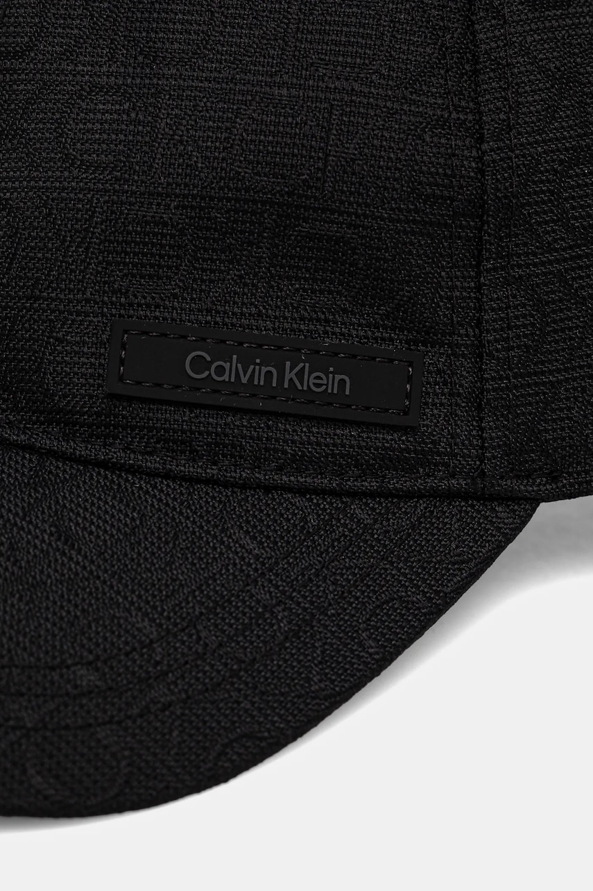 Кепка Calvin Klein цвет чёрный узор K50K512983 Кепка Calvin Klein цвет чёрный узор K50K512983