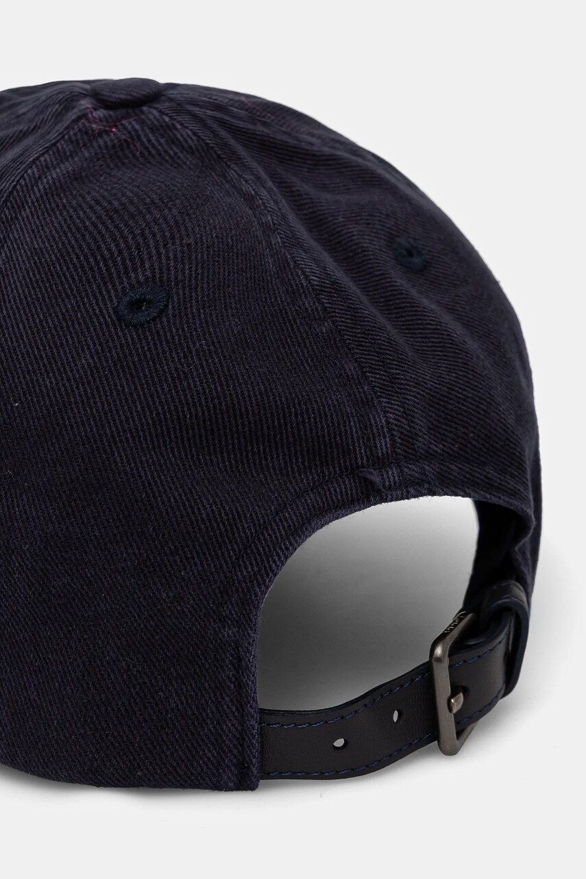 Кепка Tommy Hilfiger цвет синий однотонная AM0AM13348 Кепка Tommy Hilfiger цвет синий однотонная AM0AM13348